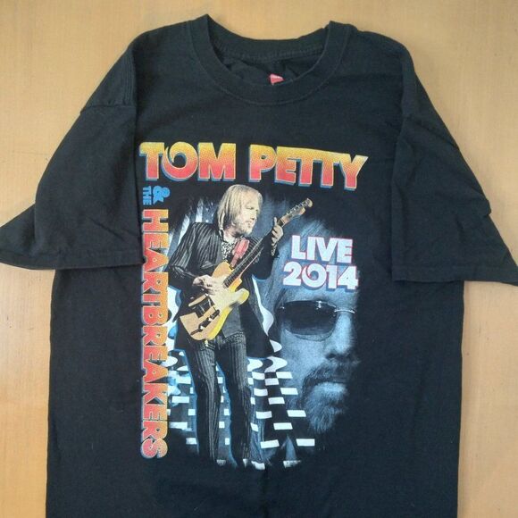 Tom Petty And Heartbreakers Steve Winwood Live 2014 Tour T-Shirt - Picture 2 of 6